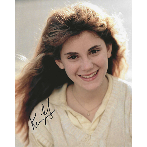 Kerri Green Autographed 8"x10" Photo (The Goonies)